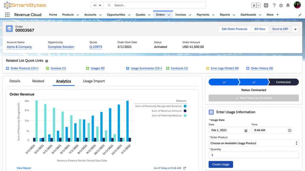 Salesforce Revenue Cloud - Accounting Salesforce Revenue Cloud - Accounting